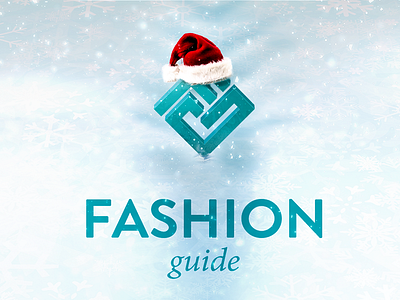 Christmas with Fashion Guide banner christmas christmas hat fashion fashionguide ice logo winter