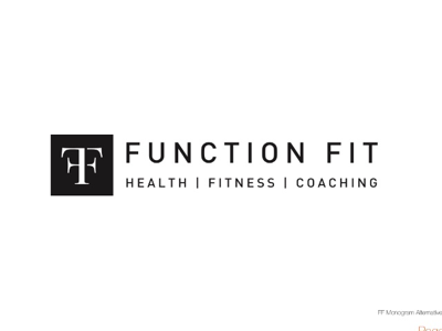Function Fit Gym Logo branding graphic designer logo logo designer