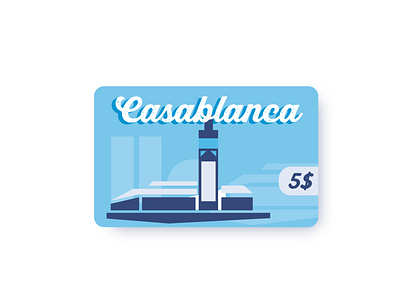 Casablanca city card