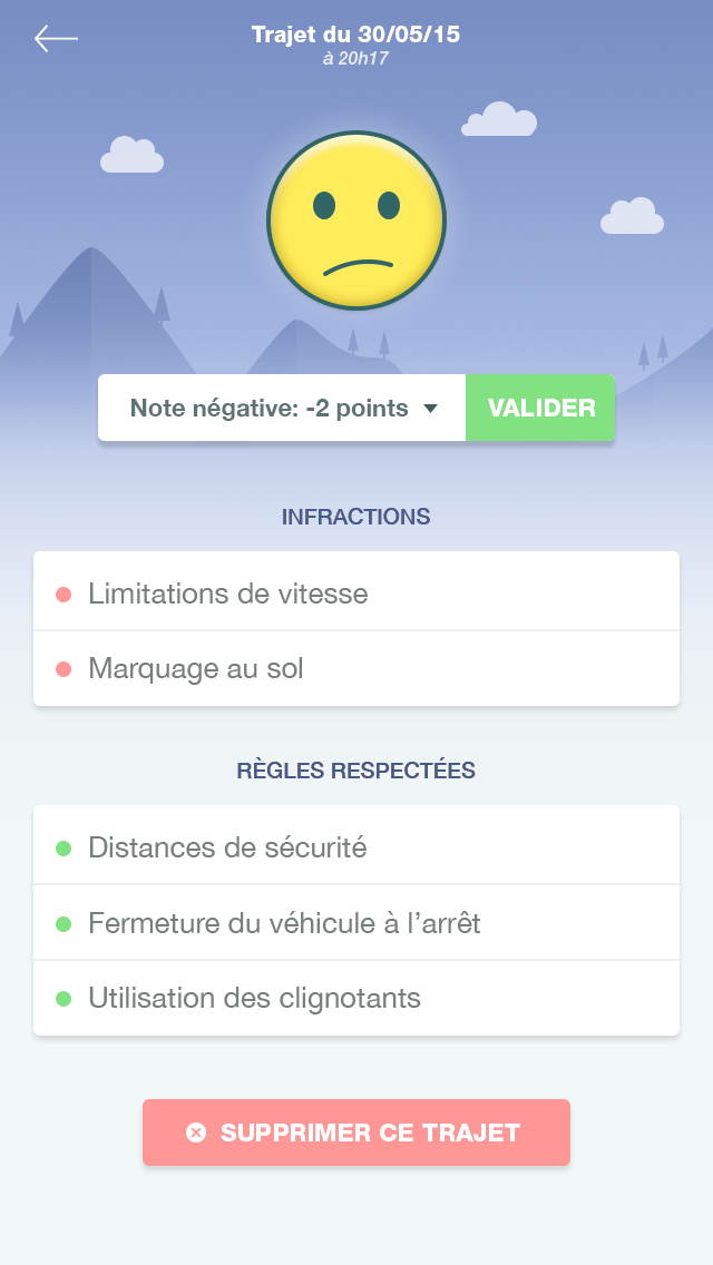 driving license mobile app by thomas de la lys on dribbble dribbble