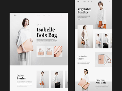 ))))O design bag design ecommerce ecommerce design fashion fashion design layout ui uidesign websdesign website websites