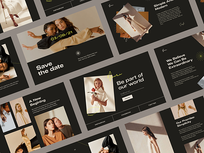 Yoine brand branding classic fashion minimal screens typography ui ux web webdesign