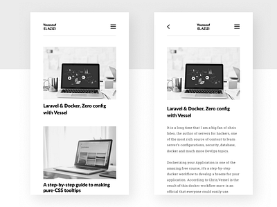 Developer Portfolio Blog app blog clean developer minimal porfolio simple