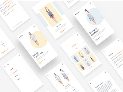 Berayah© Mobile clean design minimal mobile simple white