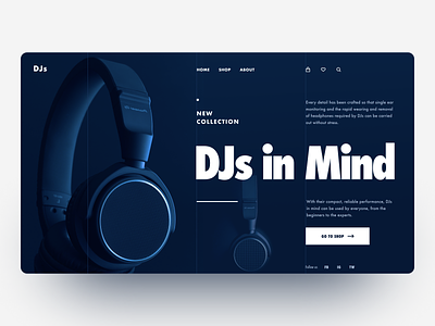 DJs dailyui ecommerce typogaphy uidesign webdesign