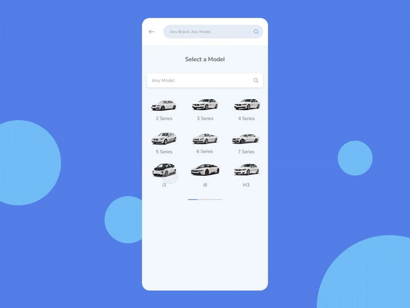 Car App Interaction app blue car clean flat flatdesign interaction mobile app ui uidesign ux web