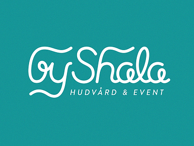 By Shala final logo lettering logo typography
