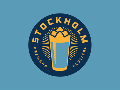 Stockholm Brewers Festival Logo badge logo stockholm brewers festival