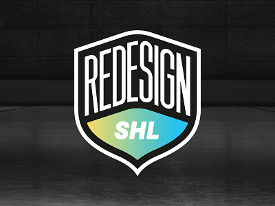 Redesign the Swedish Hockey League badge hockey redesign shl