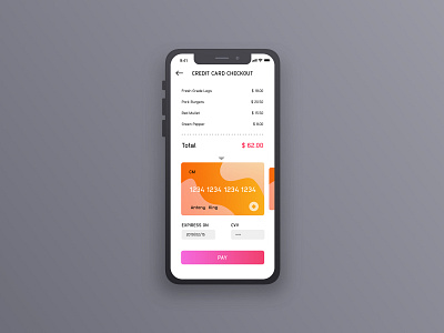 Uidaily_002_Pay design ui