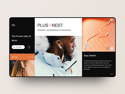 Plus/Nest 2019 web design