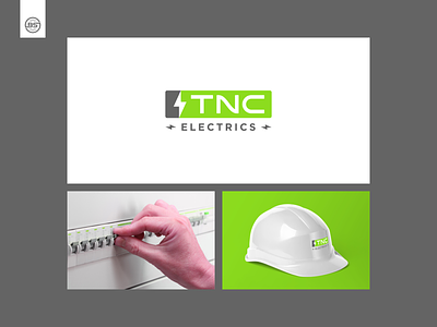 TNC Electrics Logo 2d branding clean creative design flat graphic design graphics icon identity logo minimal simple vector