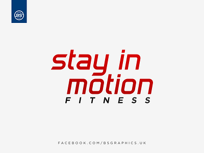 Stay In Motion Logo Design 2d brand brand identity branding clean creative design flat identity lettering logo minimal simple typography vector