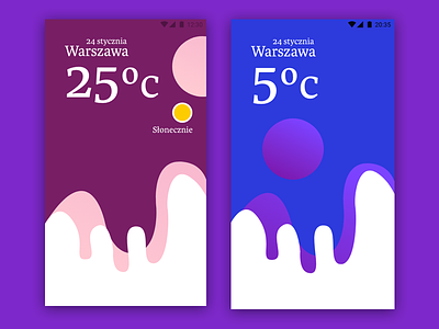weather app – concept app branding design icon illustration logo typography ui ux vector web
