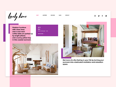 Lovely Home Landing Page