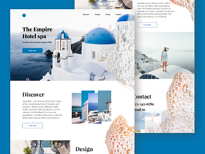 Landing Page Empire Hotel