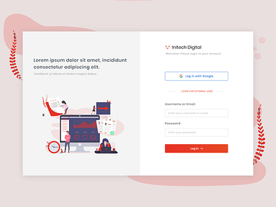 Login Screen dashboard design illustration login page login screen ui ux uidesign undraw vector vector illustrations web app