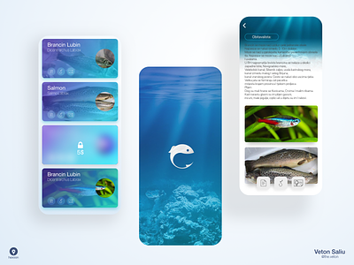 Fishing Guide App design illustration ios logo sketch ui ux