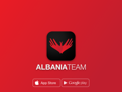 Albania Team App Icon android app branding design icon ios logo sketch ui ux vector