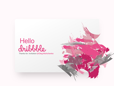 Hello Dribbble