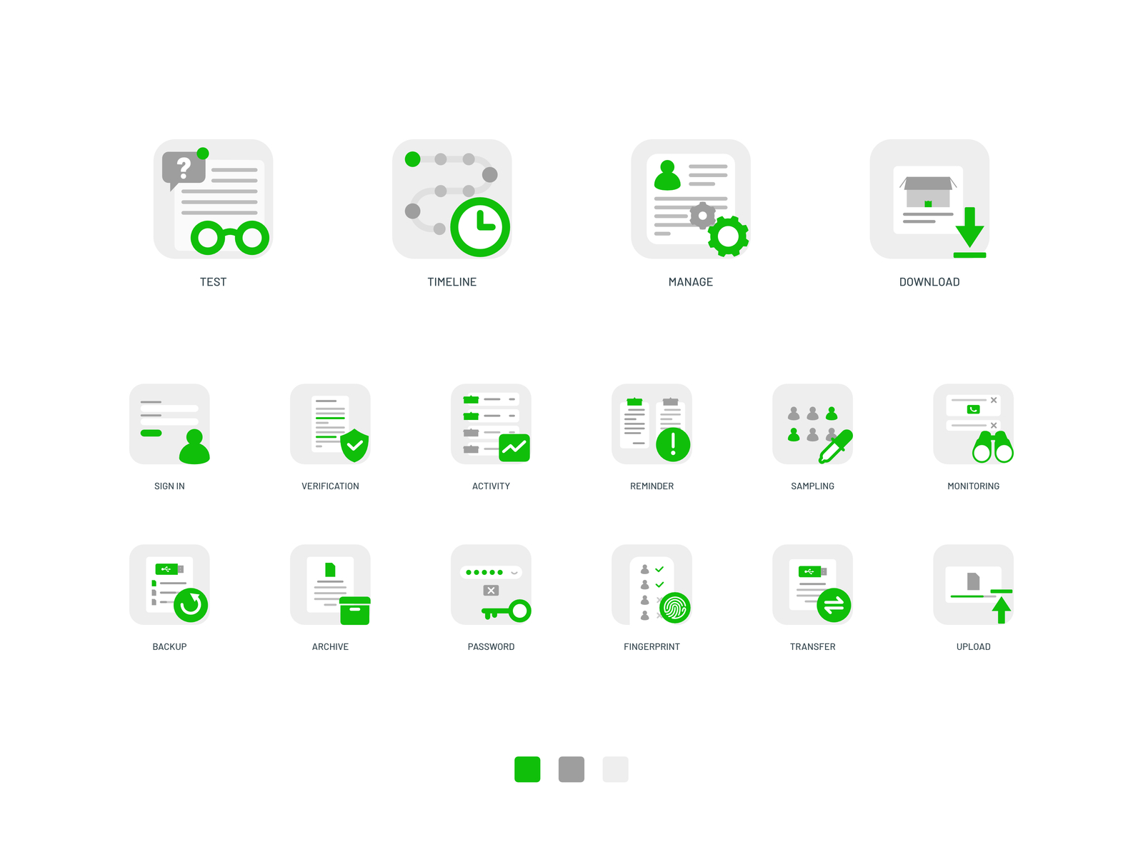 Procedural Icon Set by Muhammad Hanif on Dribbble