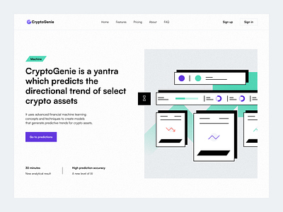 CryptoGenie Website