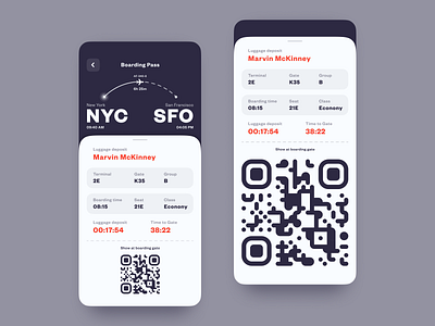 Mobile Boarding Pass