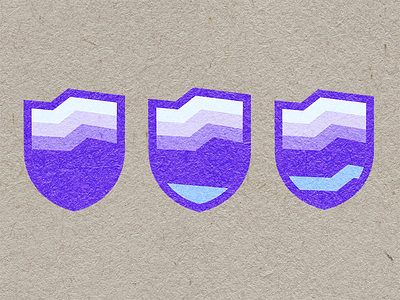 Purple Mountains Majesty Crest crest mountains purple symbol