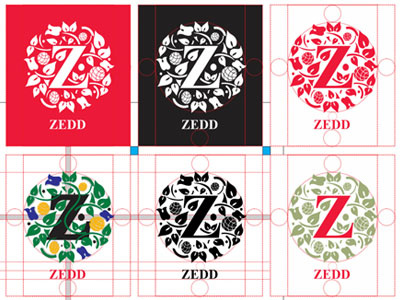 Zedd Logo Process design identity logo