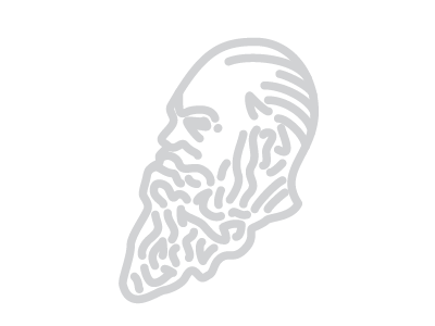 spaghetti beard beard colonel icon illustration profile