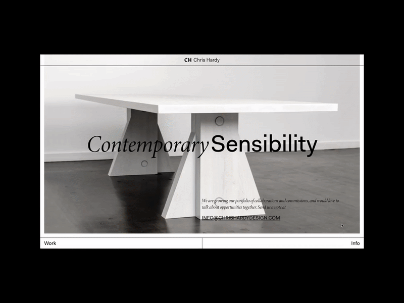 Site launch 📡 identity minimal simple ui web design website