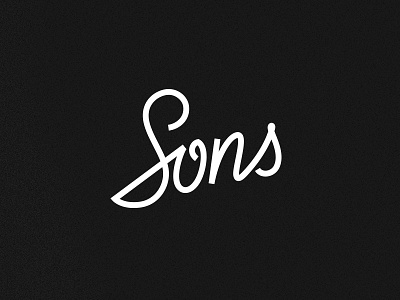 Sons hand drawn script sonsons type