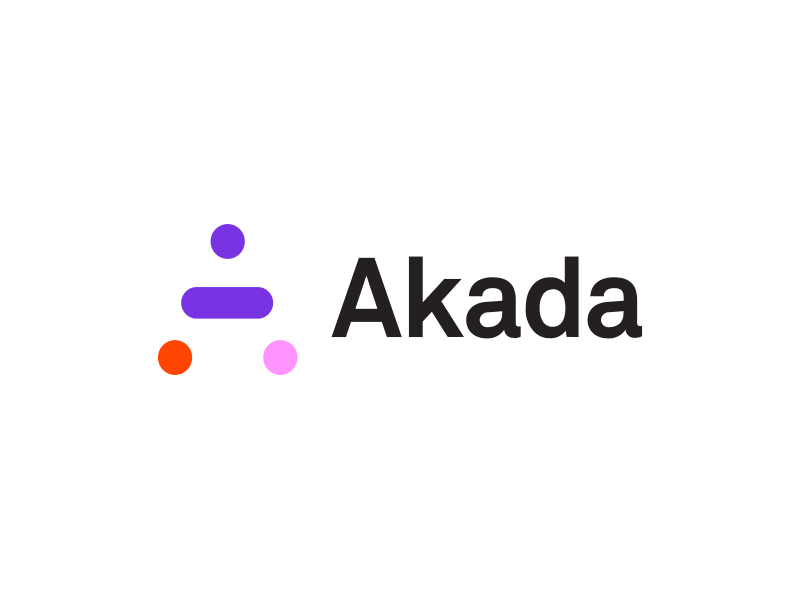 Akada branding dance icons identity illustration logo