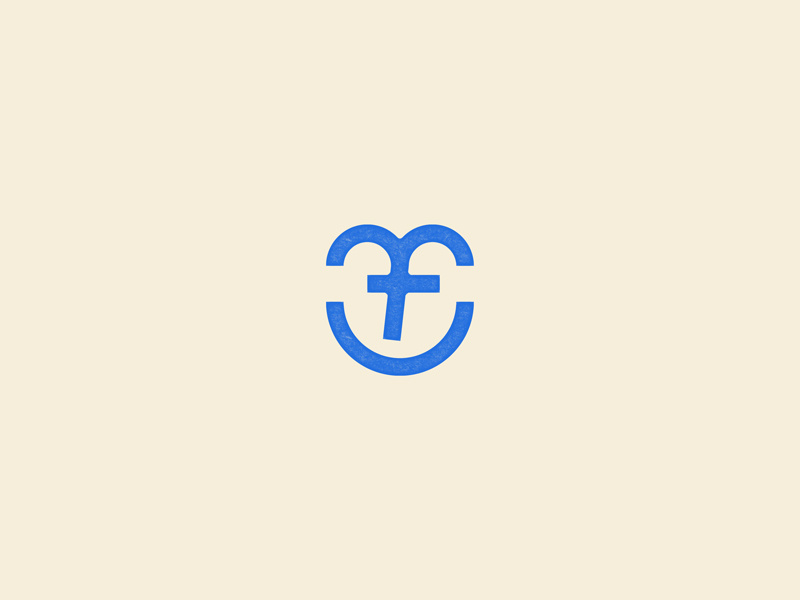 😄 smiley monogram logo icon monogram letter mark wink monogram smile