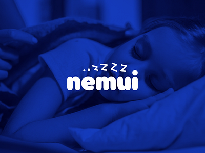 Nemui branding design illustration logo vector