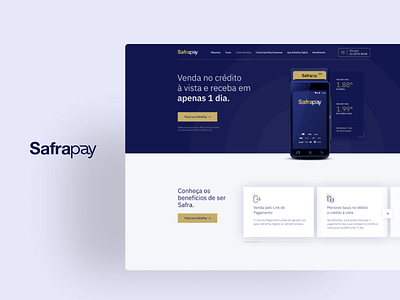 SafraPay design logo typography ui