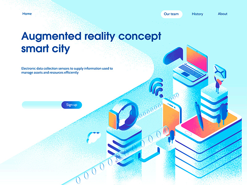 Inspirasi #33 - UI / UX Design Smart City Web / App