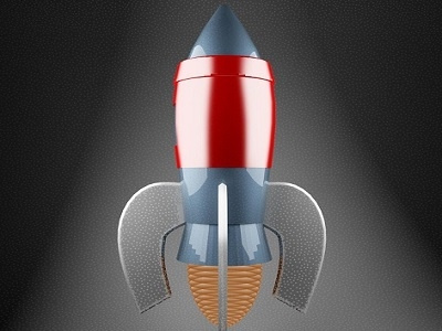 Rocket2 3d 3ds max cartoon modeling rendering v ray