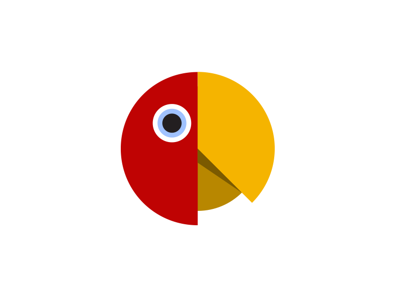 Oliver Logo animal app branding colorful illustration logo nyc oliver parrot real state