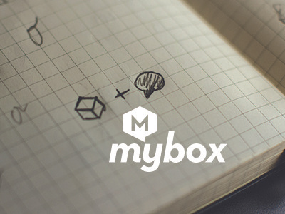 Mybox Logo Concept branding logo mybox