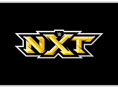 WWE NXT LOGO jon swinn logo nxt pro wrestling rebrand sports wrestling wwe