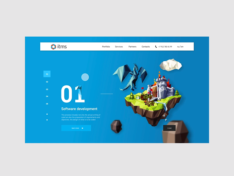 ITMS website, desktop ux typography illustration brand ui vector after effects webdesign graphic interface interaction desktop animation web grid digital design