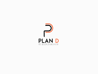 Plan D freelance logo modern professional