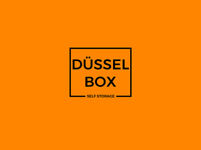 Dussel Box geometric industry logo simple
