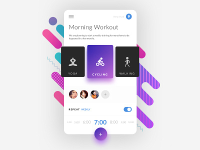 Create Workout - Fitness App