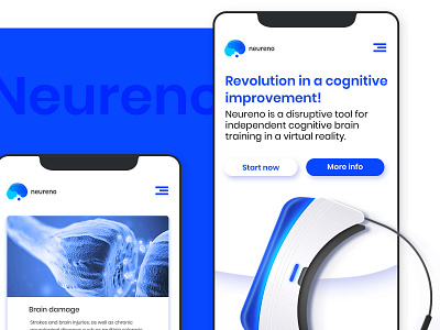 Neureno - mobile page