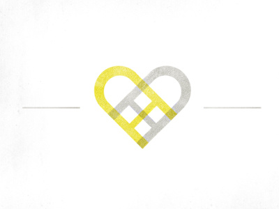 A+D Wedding Logo heart logo wedding