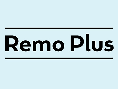 Remo Plus fonts thomas thiemich type