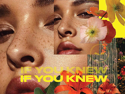 If You Knew Playlist collage graphic design playlist