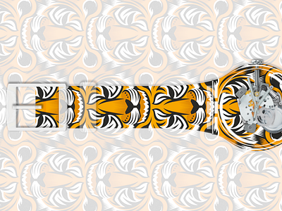 Swatch pattern swatch tessellation tiger